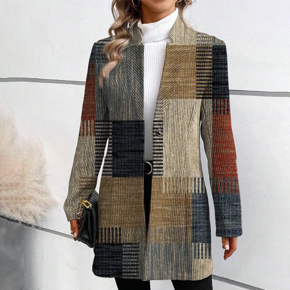 Tidløs Patchwork Jakke