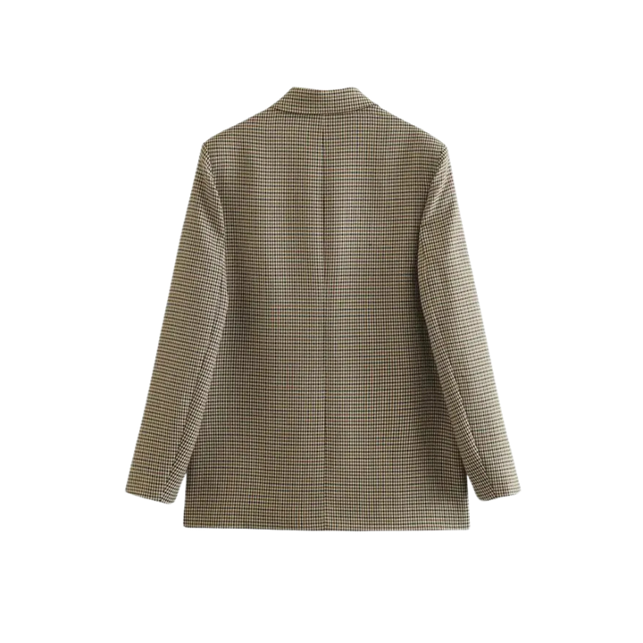 Klassisk Blazer i Houndstooth