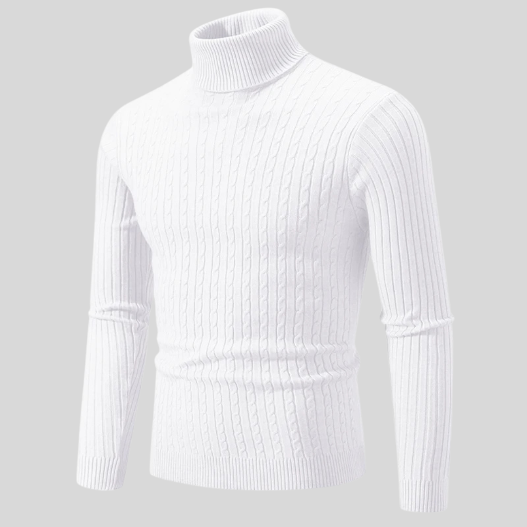 Elegant rund hals sweater