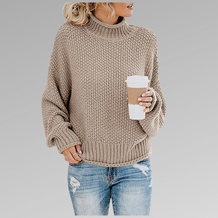 Klassisk Strikket Sweatshirt