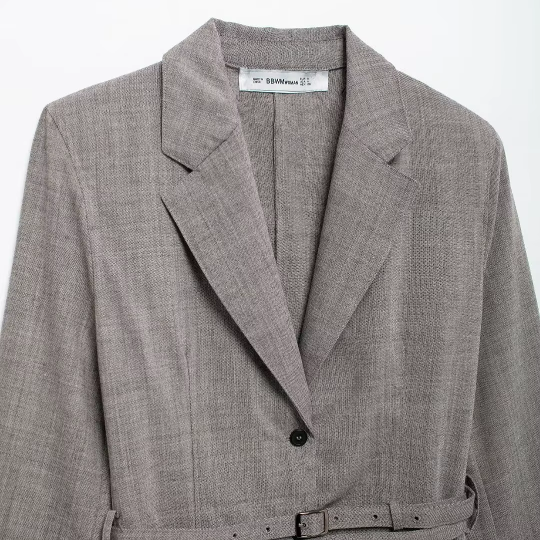 Trendy Veste med Bælte
