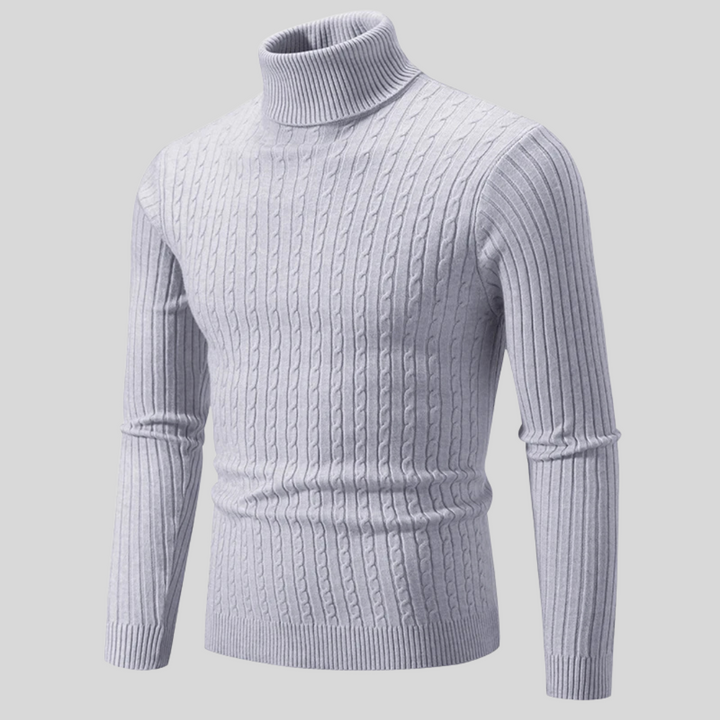 Elegant rund hals sweater