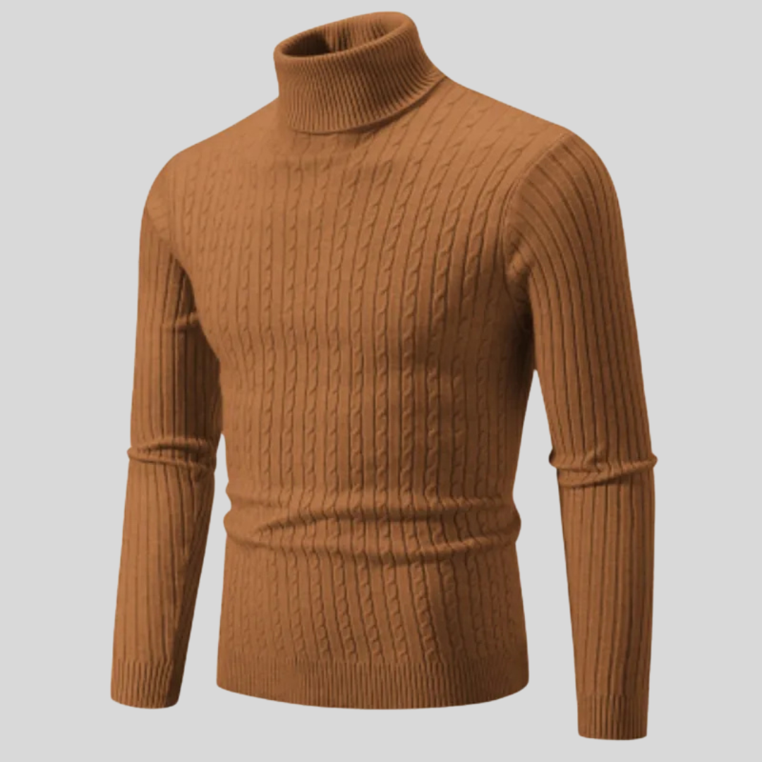 Elegant rund hals sweater