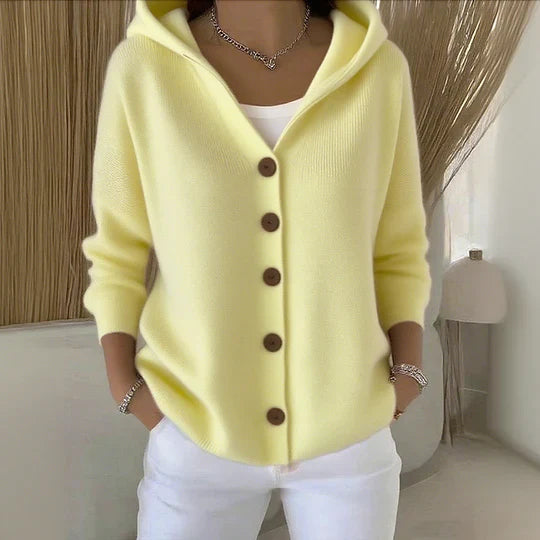 Ida™ - Blødstrikket Cardigan til Kvinder