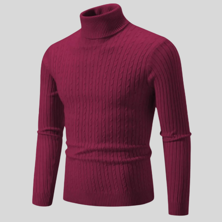 Elegant rund hals sweater