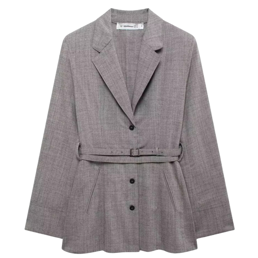 Trendy Veste med Bælte