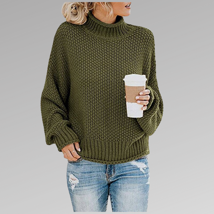 Klassisk Strikket Sweatshirt