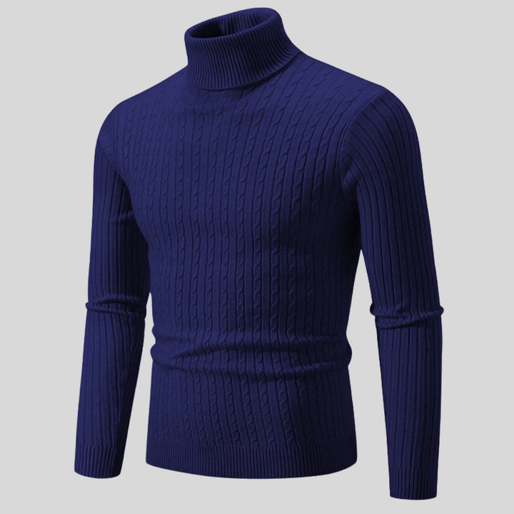 Elegant rund hals sweater