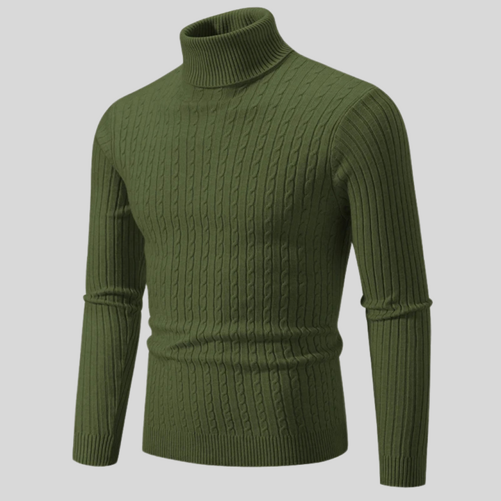 Elegant rund hals sweater