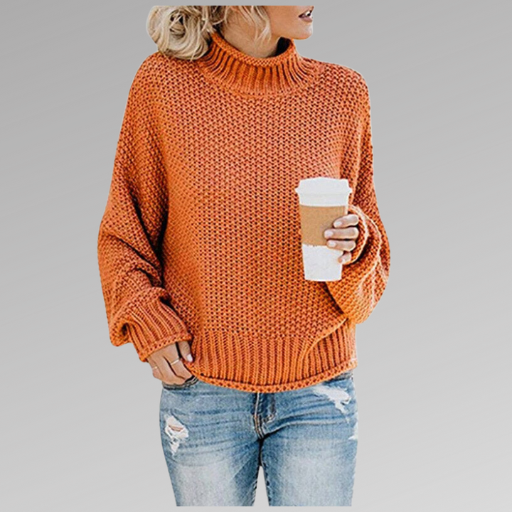 Klassisk Strikket Sweatshirt