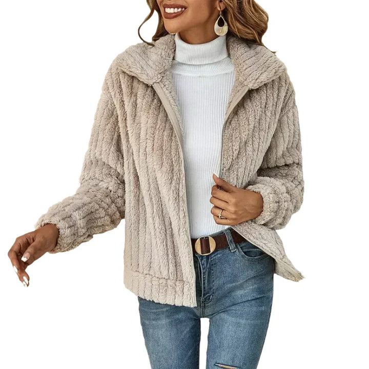 Plush Fleece Jakke