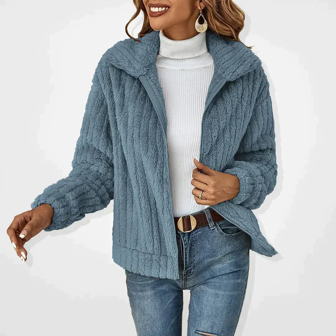 Plush Fleece Jakke