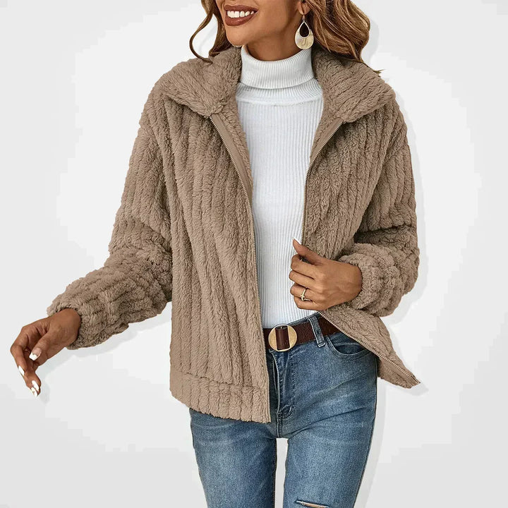 Plush Fleece Jakke