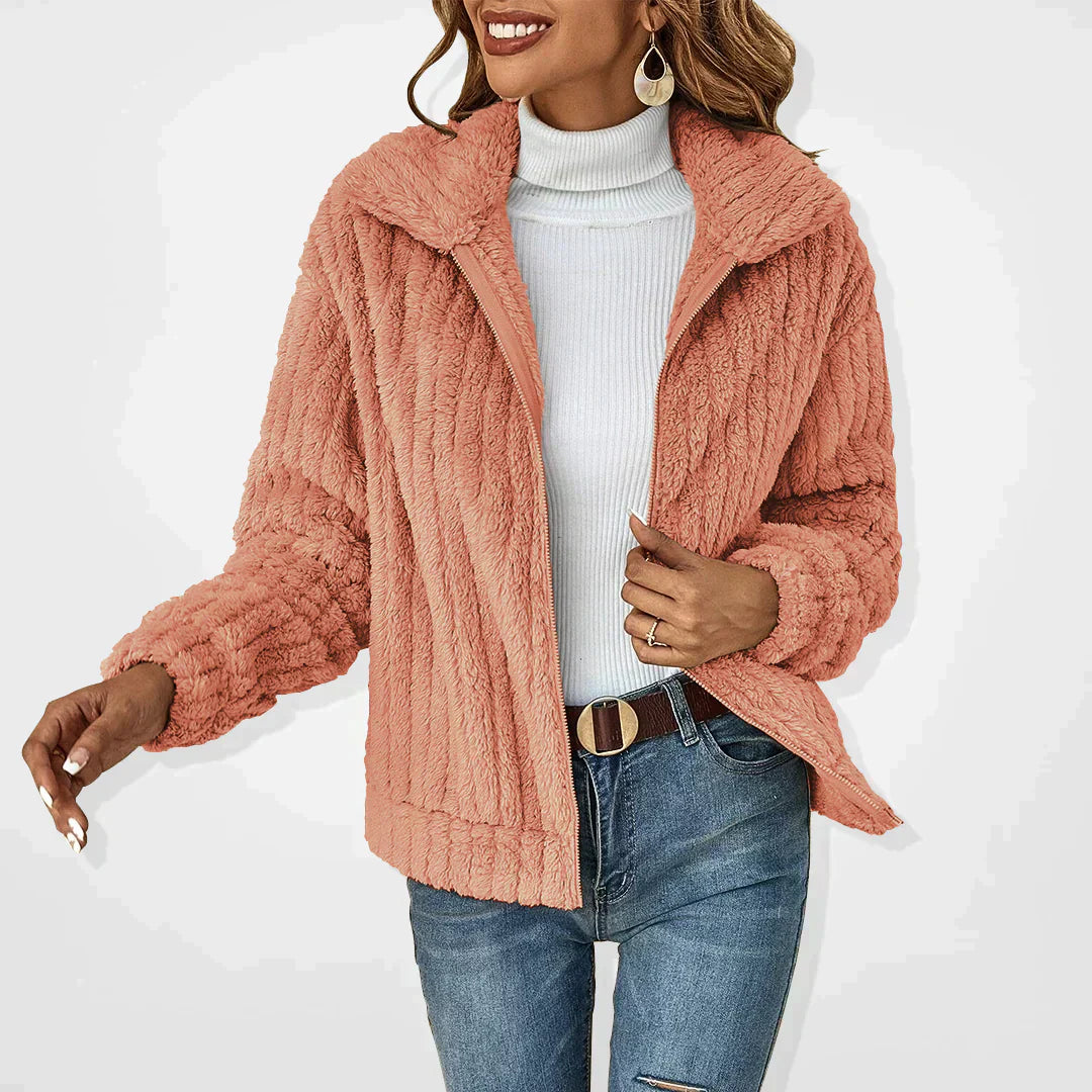 Plush Fleece Jakke