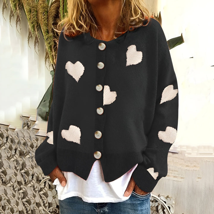 Hjerte-sweater
