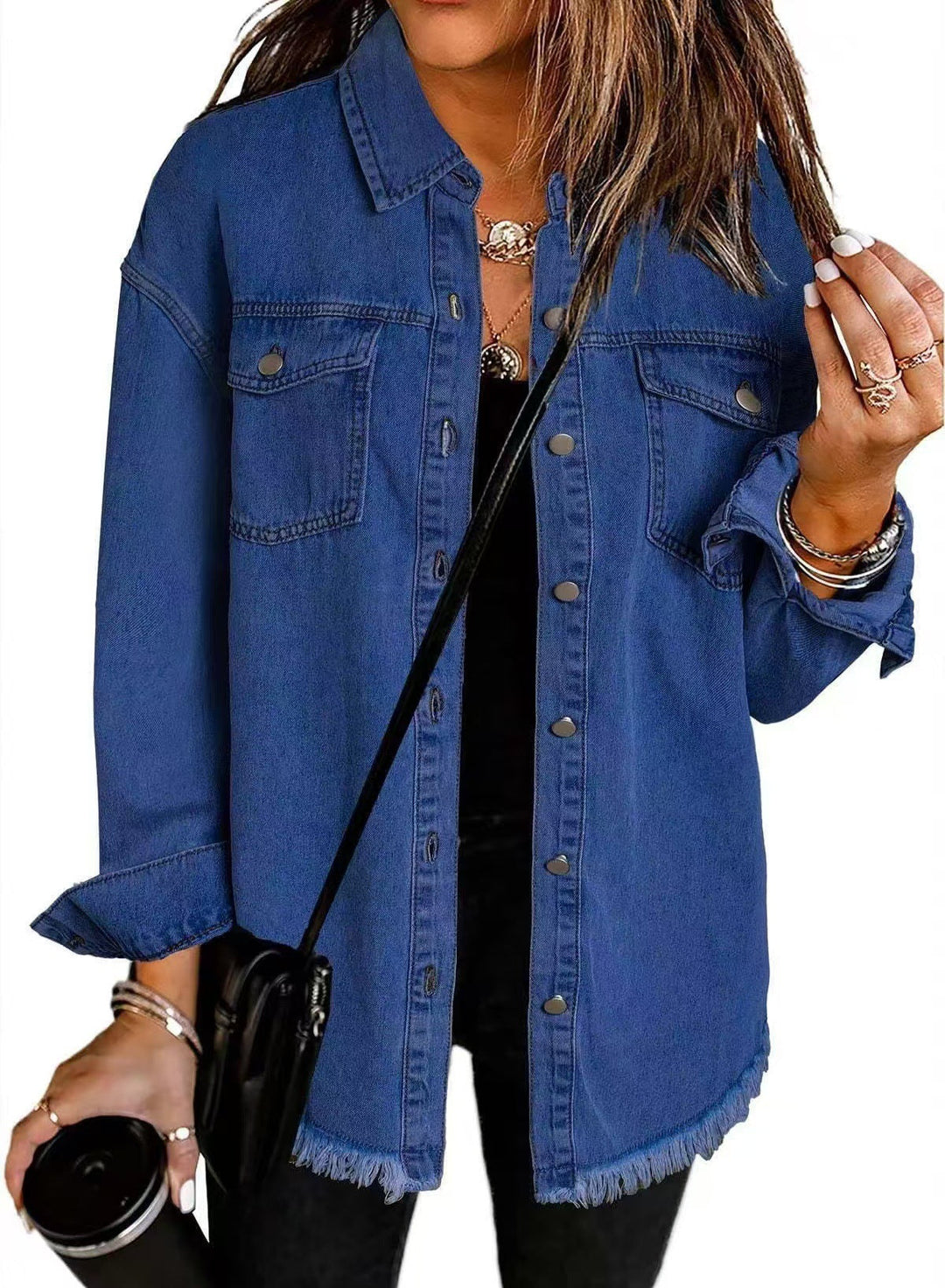 Tidløs Denim Skjortejakke