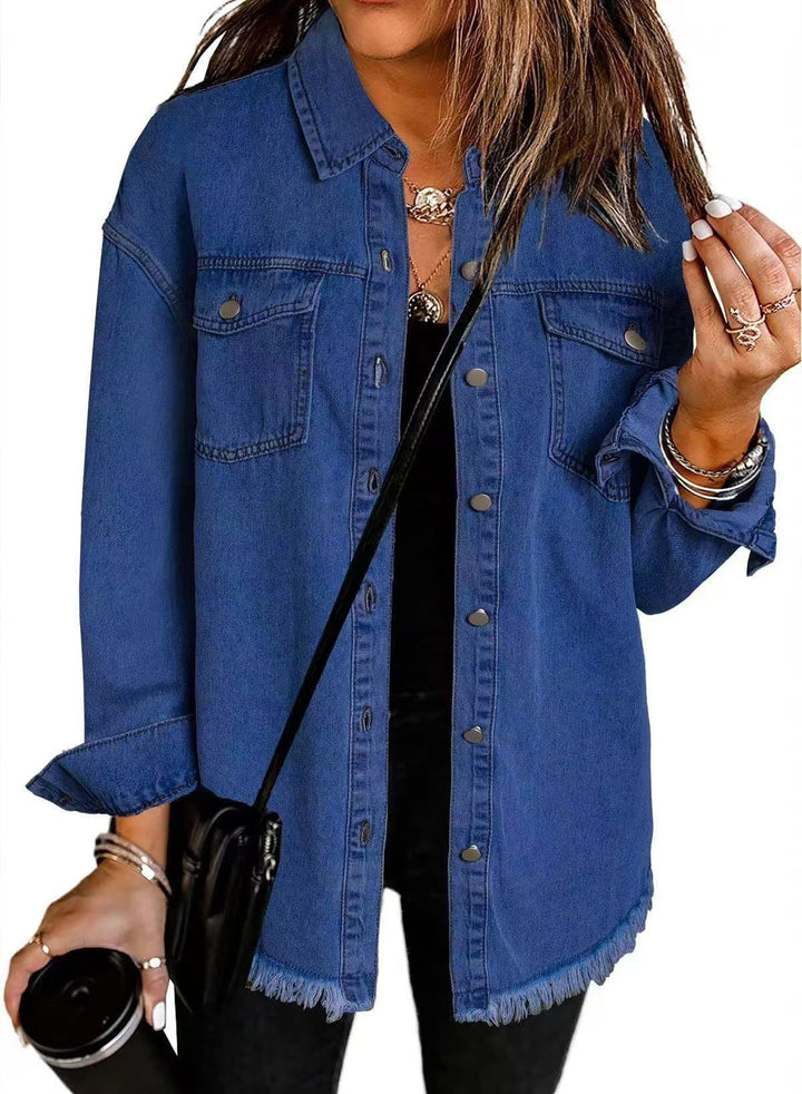 Tidløs Denim Skjortejakke