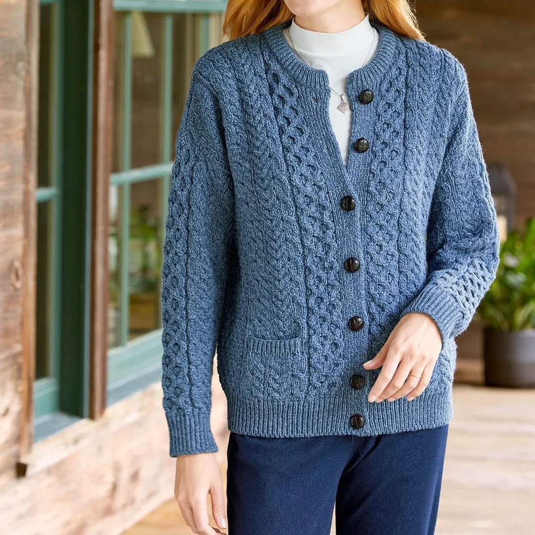 Langærmet Casual Cardigan