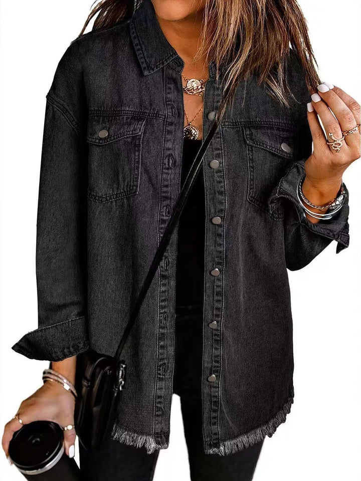 Tidløs Denim Skjortejakke