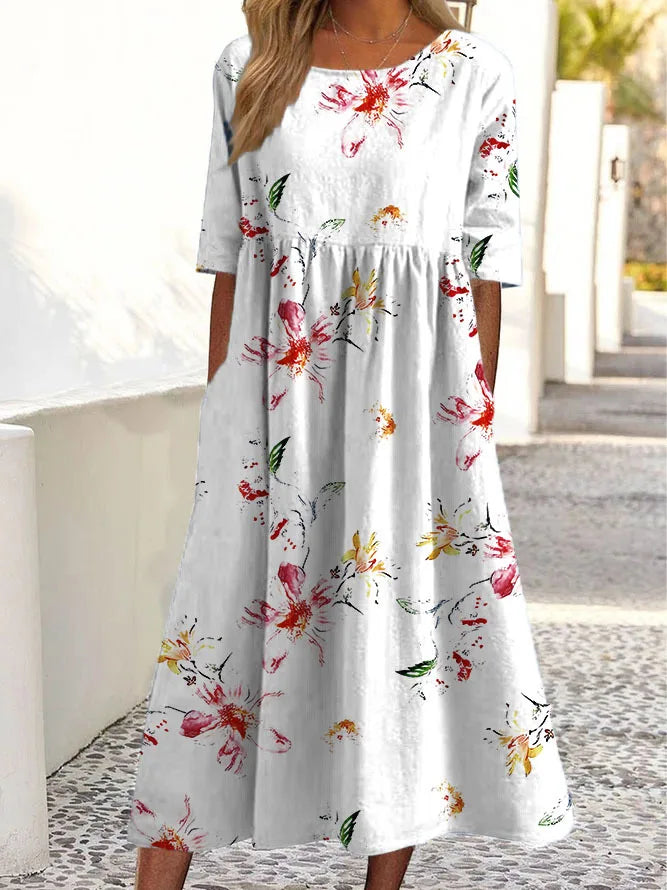 Blomsterkjole