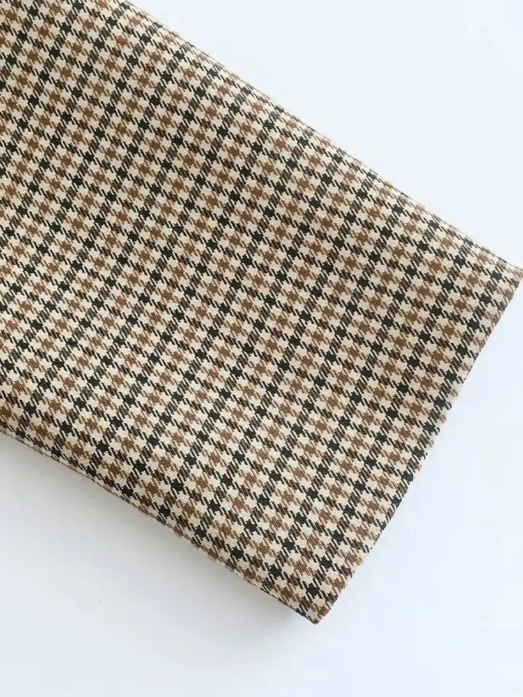 Klassisk Blazer i Houndstooth