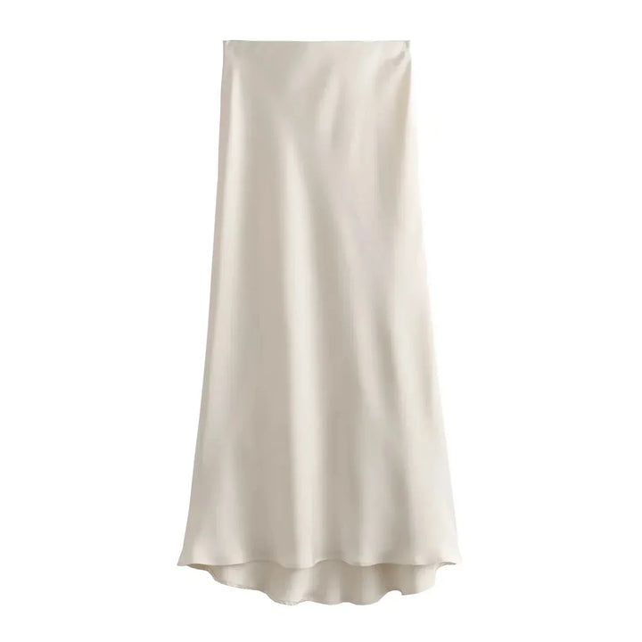 La Jupe Maxi Satin