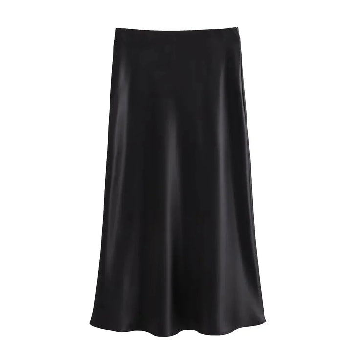 La Jupe Maxi Satin