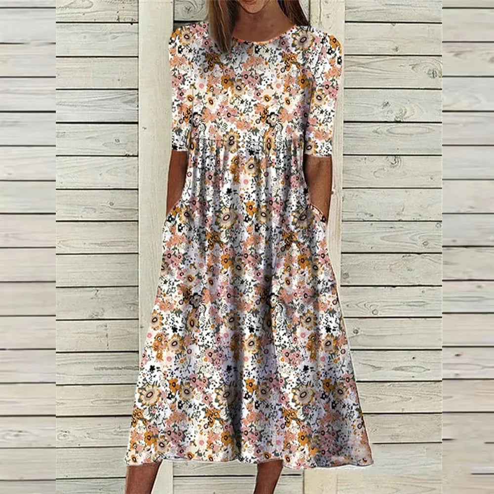 Blomstrende Sommerkjole