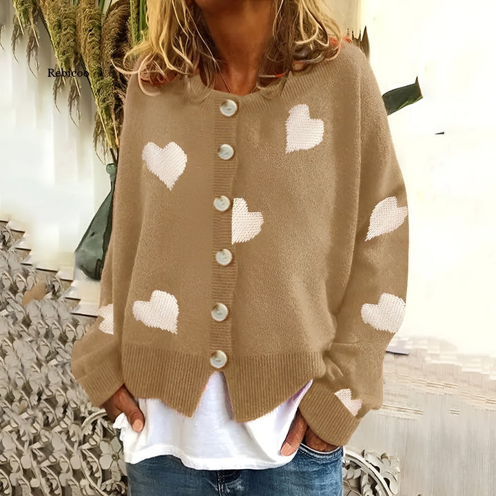 Hjerte-sweater