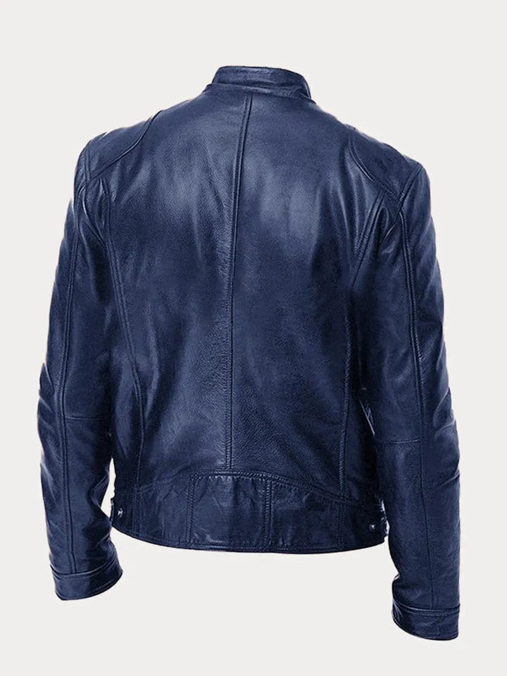 Casual Læderjakke: Tidløst Design og Komfort