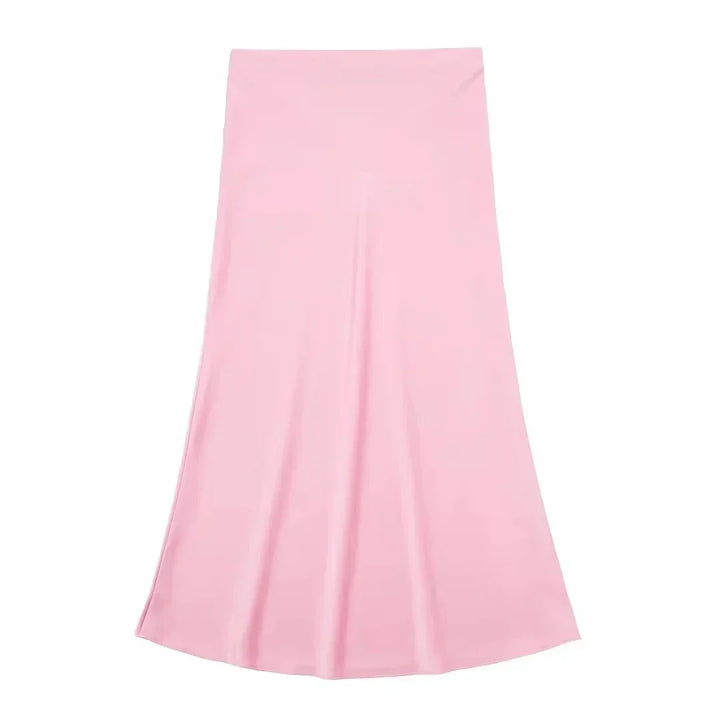 La Jupe Maxi Satin