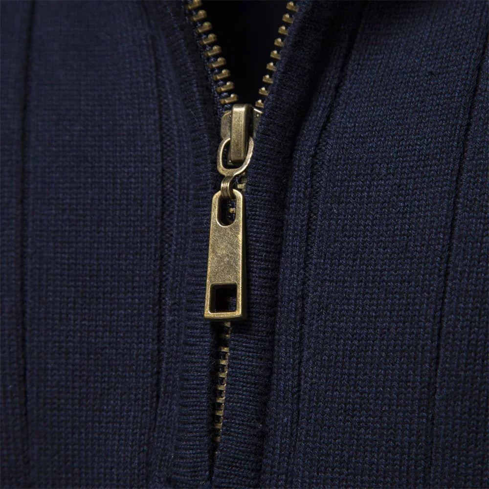 Klassisk herresweater med et moderne touch