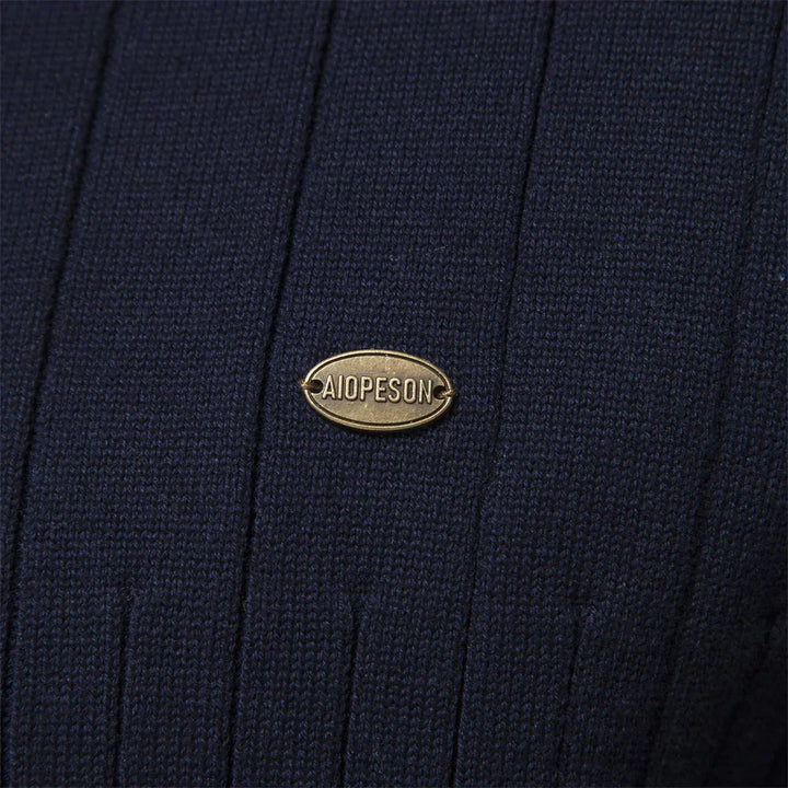 Klassisk herresweater med et moderne touch