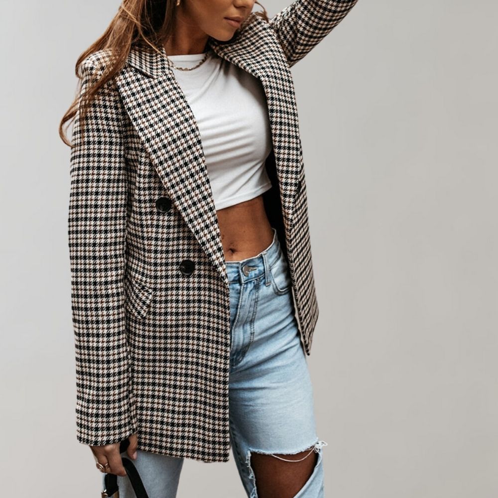 Klassisk Stilet Blazer