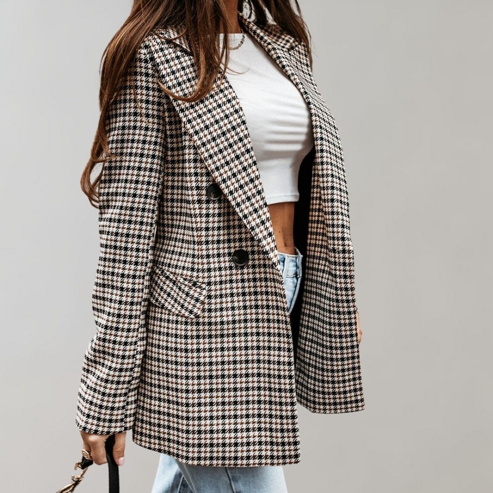 Klassisk Stilet Blazer