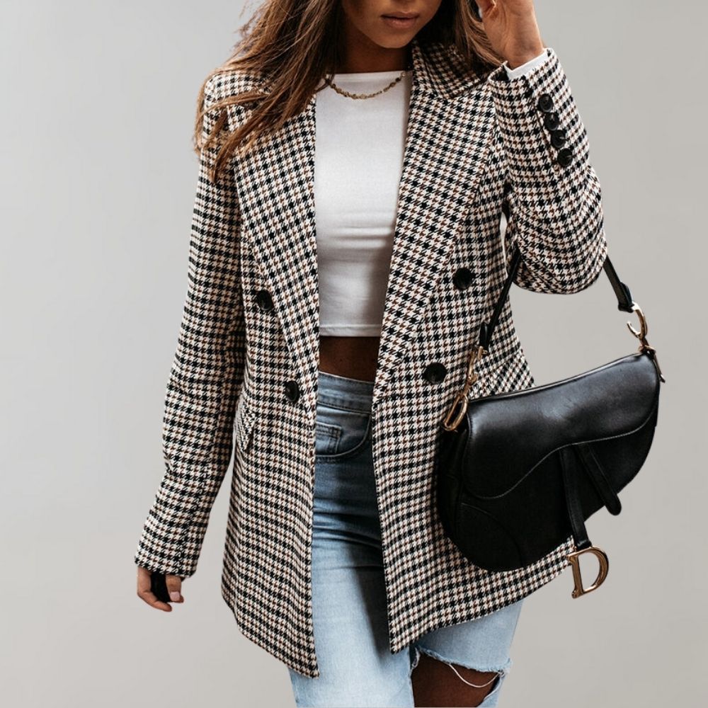 Klassisk Stilet Blazer