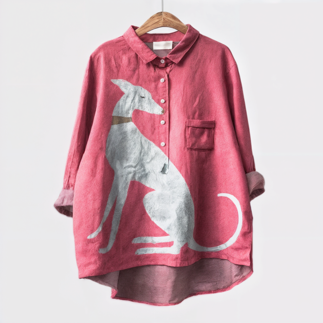 Glad Bomuldsbluse