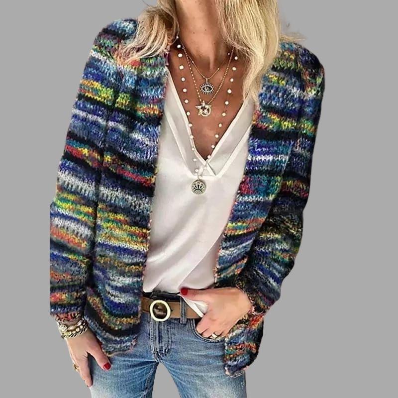 Stilfuld Og Behagelig Åben Cardigan