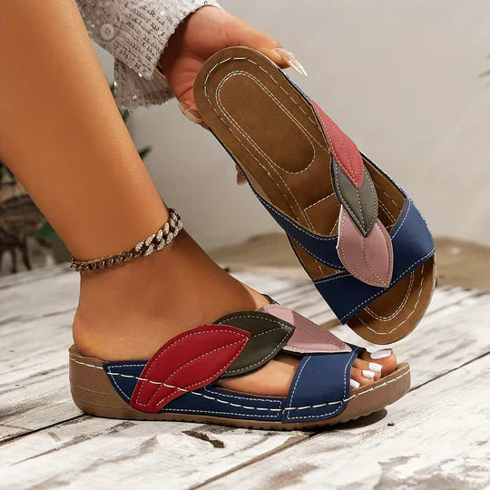 Sommerlige og behagelige slip-on sandaler